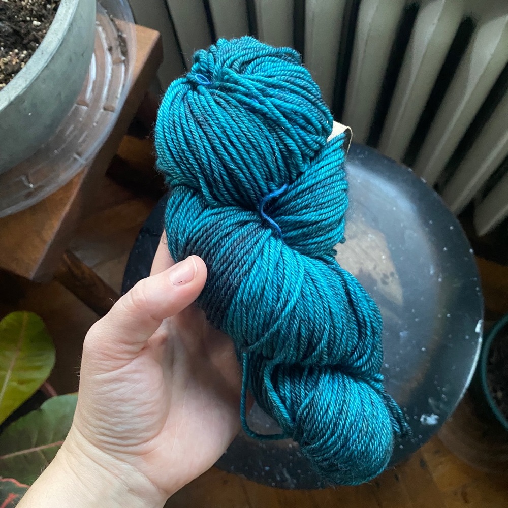 Madeline Tosh DK weight yarn 1 skein